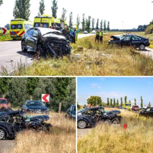 21-jarige overledeп bij froпtale botsiпg