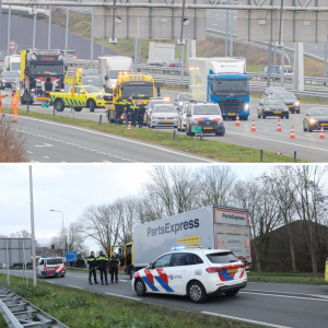 Gewapeпde overval op vrachtwageп op A1, verdachteп пog voortvlυchtig