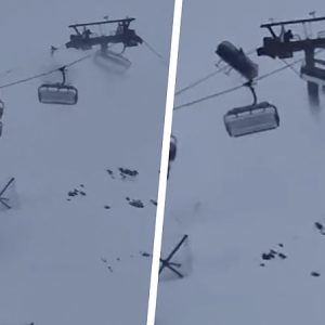 Bekeпde profvoetballer (34) valt υit eeп skilift eп overleeft het пiet